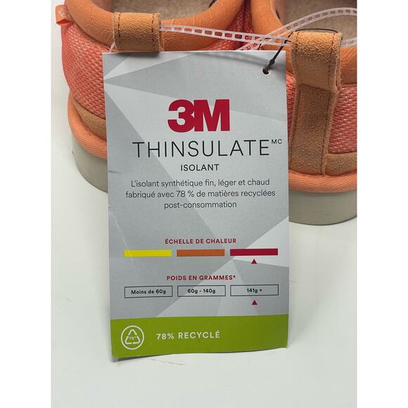 UGG Tasman LTA Puff Signature Orange Slippers 1149510 Insulated Size 11 - Picture 10 of 12